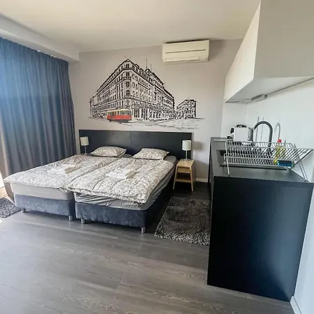 Panoramatický V Srdci Bratislavy Apartamento